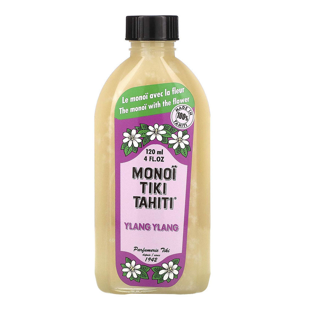 Monoi Tiare Tahiti Ylang Ylang Coconut Oil, 4 Oz